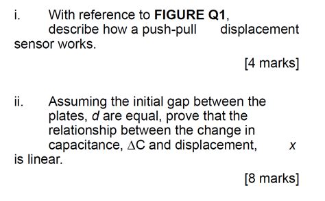 Solved In A Capacitive Element The Relationship Between A Chegg