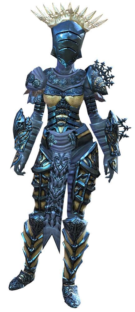 File Illustrious Armor Heavy Sylvari Female Front Guild Wars 2