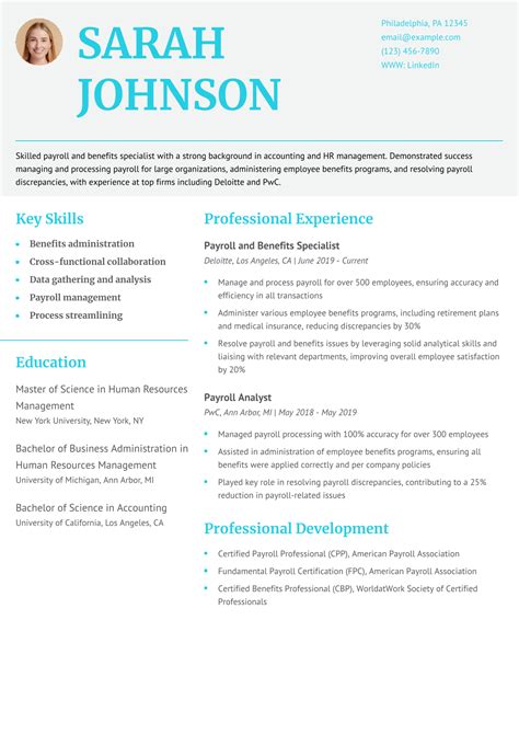 Payroll Specialist Resume Examples And Templates For 2025