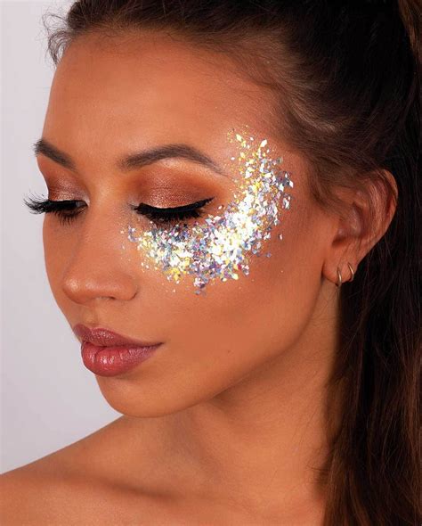 Makeup Glitter Face