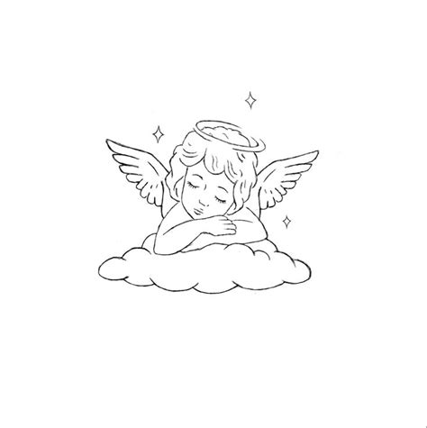 Cherub Tattoo Cherub Tattoo Cherub Tattoo Designs Cloud Tattoo