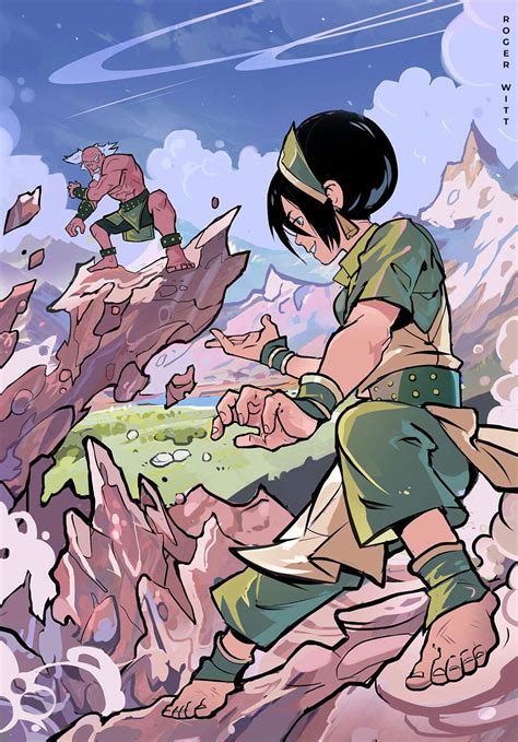 Toph E Bumi Os Dois Dominadores Mais Fortes De A Lenda De Aang