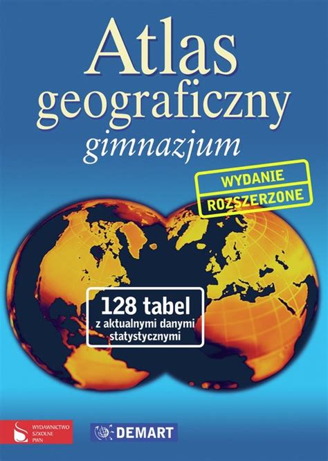 Atlas geograficzny Gimnazjum książka TaniaKsiazka pl