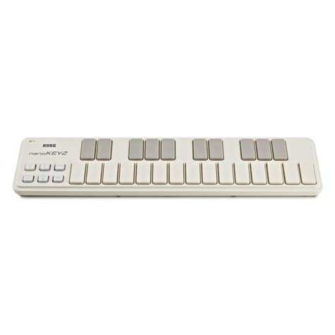 Korg nanoKEY2 USB MIDI Controller, White at Gear4music