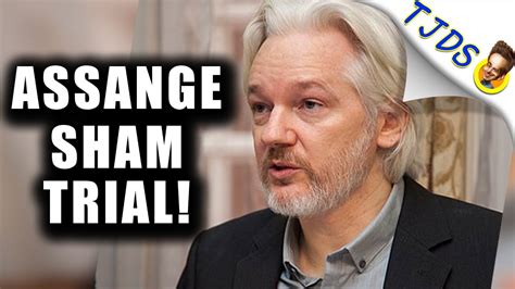 Julian Assange Sham Trial Starting Free Assange Youtube