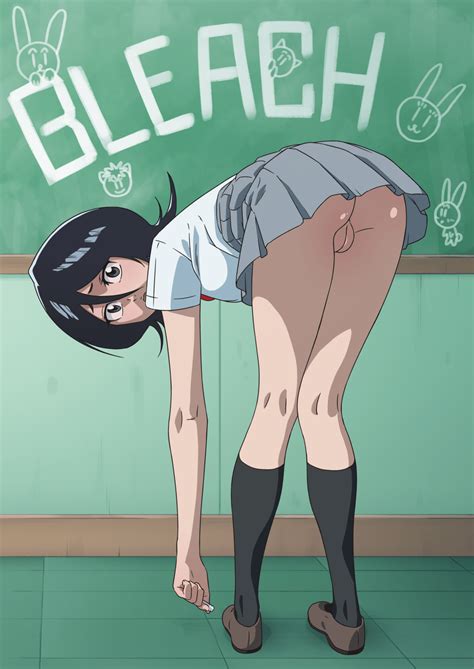 Rukia Kuchiki Bending Over In Classroom By ArtAboveAll Hentai Foundry
