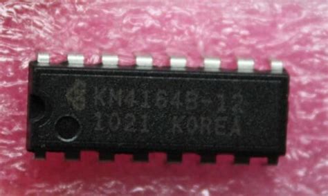 1 KM4164B-12 64Kx1 Dynamic RAM DRAM 4164 4264 Commodore Apple Atari w ...