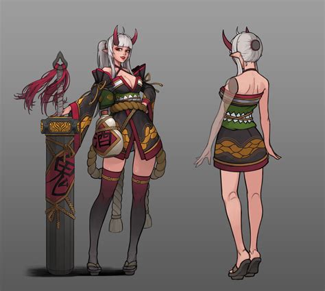 Artstation Oni Female