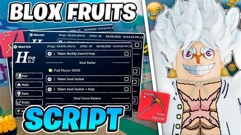 OP BLOX FRUITS Script Hack SOUL GUITAR AUTO CDK PASTEBIN