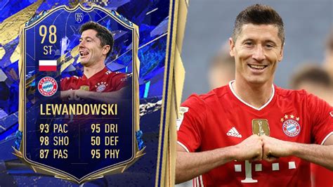 WOW 98 TOTY LEWANDOWSKI PLAYER REVIEW Robert Lewandowski FIFA