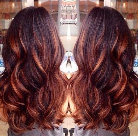 Red Highlights Ideas For Blonde Brown And Black Hair