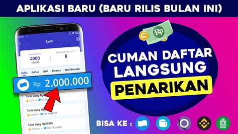 Baru Banget Dirilis Main Bentar Langsung Narik Aplikasi Penghasil