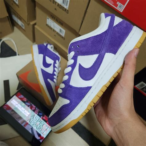 Us Sb Dunk Low Court Purple Suede Dv Men S Fashion