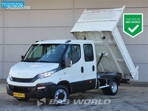 Iveco Daily C Kipper Kg Trekhaak Dubbel Cabine Euro Tipper Be