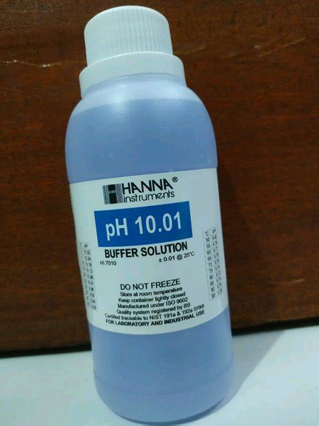 Jual Buffer Solution Ph Hanna Hi Kemasan Ml Di Lapak Tridi