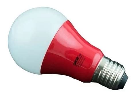 Lampara Led Bulbo Rojo O Verde W Sica