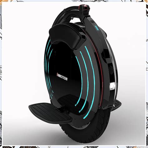 Inmotion V F Electric Unicycle Inch Wheel Mph Miles Mileage