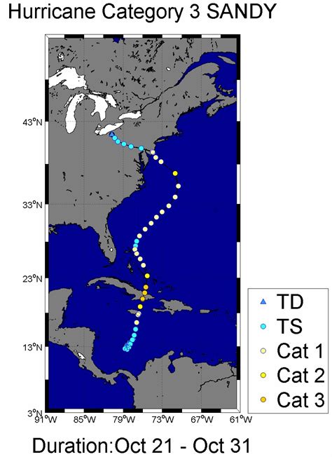 Hurricane Sandy In 2012 Smos Wind Data Service And Storm Projects