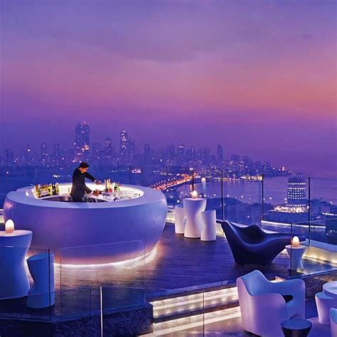 AER Bar And Lounge At The Four Seasons Mumbai The Rooftop Bar Is A