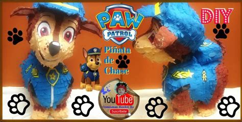 C Mo Hacer Una Pi Ata D De Chase Paw Patrol Manualidades