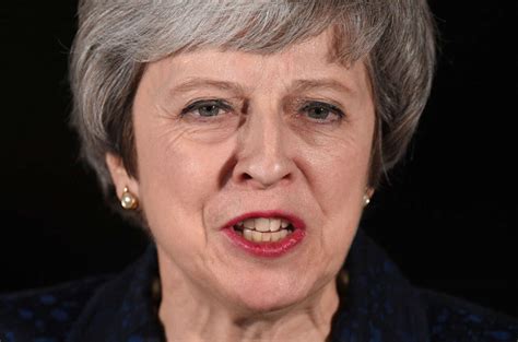 Royaume Uni Brexit Theresa May Vent Debout Contre Un Nouveau R F Rendum