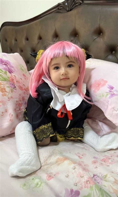 9 Potret Baby Nadlyne Aurora Cosplay Ala Anya Forger