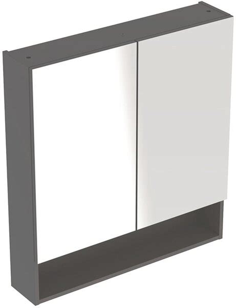 Geberit Selnova Square szafka 60 cm lustrzana wisząca lava mat 501 265