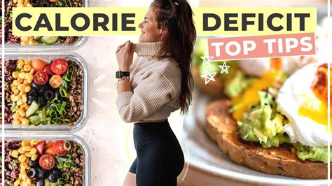 3 Tips For Eating In A Calorie Deficit For Weight Loss YouTube