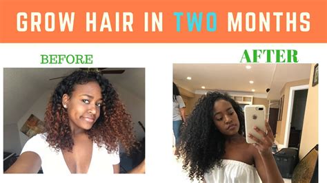 How To Grow Hair Faster And Longer My Curly Hair Routine Healthy