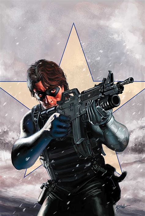 Bucky Barnes Winter Soldier Comic