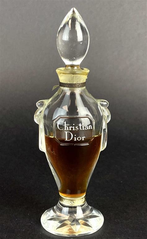 Lot - Vintage Christian Dior Baccarat Perfume Bottle