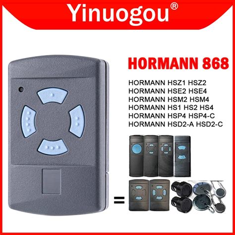 Hormann Remote Control Mhz Hormann Hsm Hsm Hse Hse Hs Hs Hs