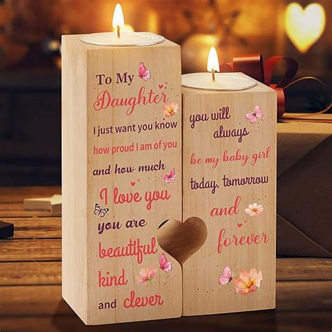 Gifts For Daughter Kaayee Heart Shaped Candle Holder Birthday Gifts