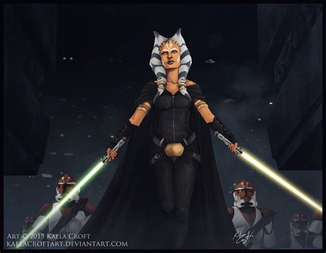 Ahsoka Tano Knightfall by KaelaCroftArt : r/ImaginaryJedi