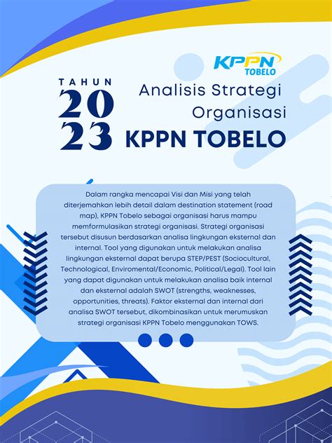 Analisis Strategi Organisasi KPPN Tobelo Tahun 2023