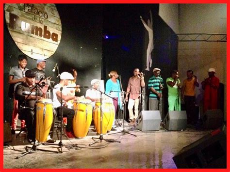 Los Mu Equitos De Matanzas Performing At The Rumba Palace In Havana