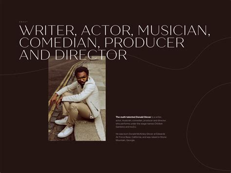 Music Artist Bio by Mario Šimić on Dribbble