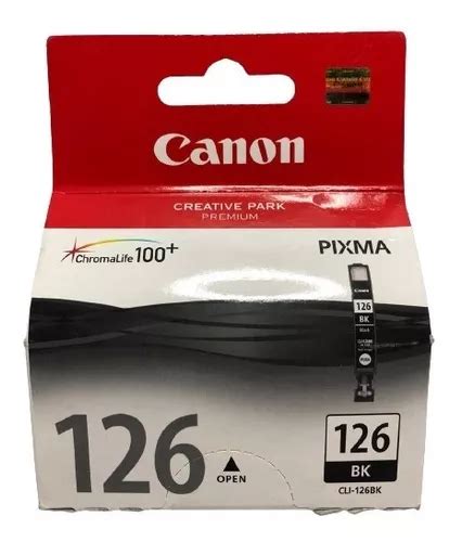 Cartucho Original Canon Cli 126 Bk Nuevo Y Facturado