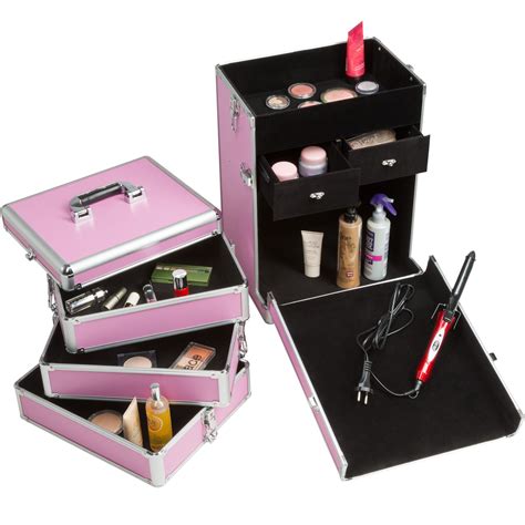 Valise Malette Trolley A Roulettes Esthetique Vanity Beaute Salon