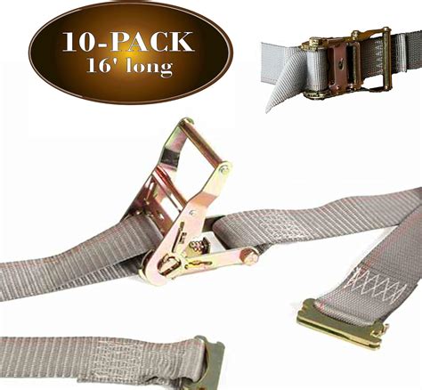 Buy E Track Ratchet Tie Down Cargo Straps X Durable