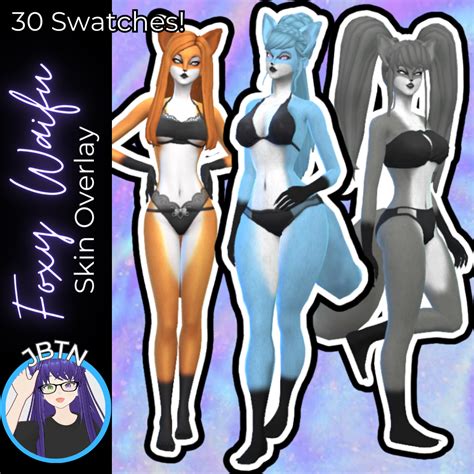 Install Jbtn Foxy Waifu Skin Overlay The Sims Mods Curseforge