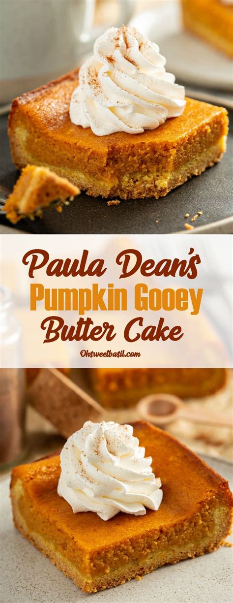 Paula Deens Pumpkin Gooey Butter Cake Video Best Cooking Recipes