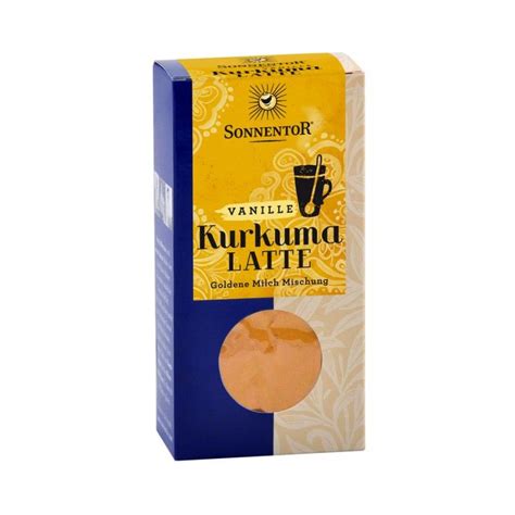 Sonnentor Kurkuma Latte Vanille Bio 60 G Shop Apotheke