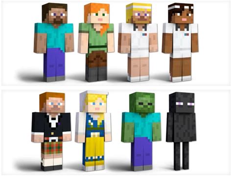 Super Smash Bros. Ultimate Reveals Minecraft Alternate Costumes