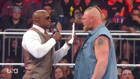 Brock Lesnar Vs Bobby Lashley Contract Signing Announced For Next Week