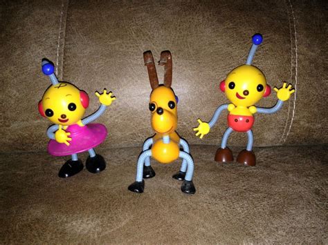 applause rolie polie olie zowie spot bendable  figures