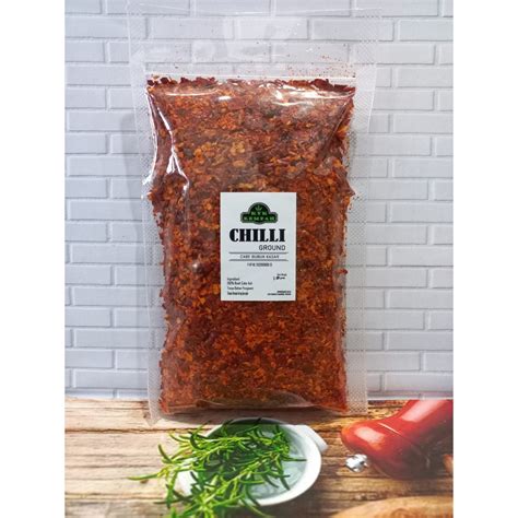 Jual Cabe Bubuk Kasar Chili Flakes Super Pedas Shopee Indonesia