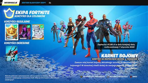 Ekipa Fortnite Ile Kosztuje I Czy Warto Subskrybowa Geex