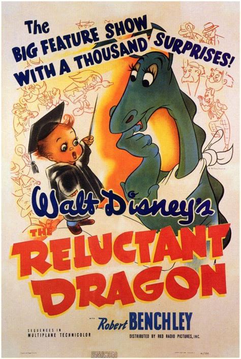 Reluctant Dragon 11x17 Movie Poster 1941 ETriggerz Wall Decor