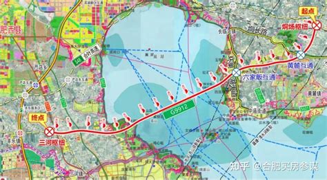 合肥城市建设：加快合六路快速化改造，提级推进少荃湖规划建设，大外环高速尽快动工！ 知乎